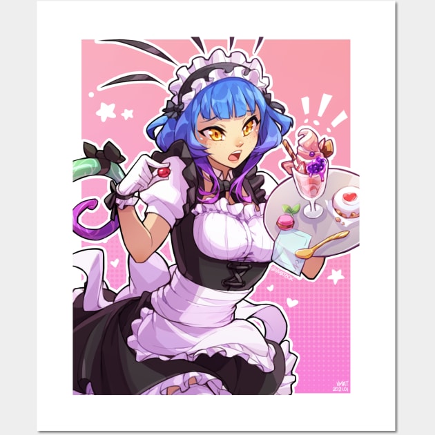 Maid Neeko Wall Art by vmat